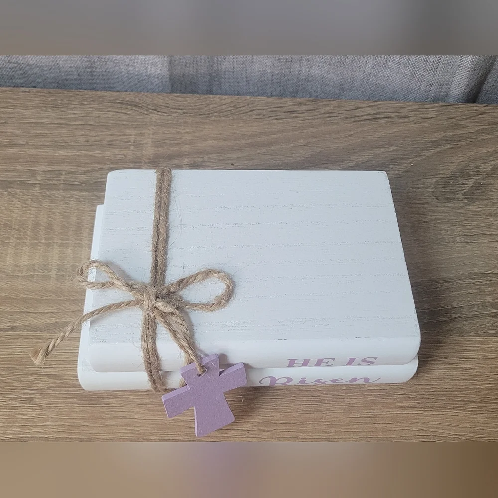 Easter Christian Decor He Is Risen Praise The Lord - Picture 5 of 16